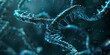 © Awildbulbasaur - Dupla hélice de DNA em close-up