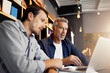 © BestLens/peopleimages.com - People, small business and owners on laptop in restaurant together for planning, teamwork or service. Collaboration, research or men on technology for online sale order system in cafe or coffee shop
