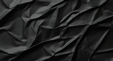 Canvas Print - Black paper texture background