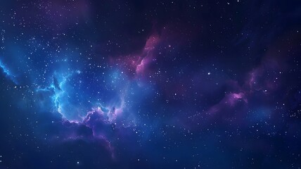 starry sky with nebula and galaxies. galaxy background. nebula and galaxies in space. abstract cosmo