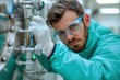 © pisan - Dedicated Scientist Operating Advanced Conditioning Equipment in a Cutting-Edge Research Laboratory, A Glimpse into the World of Scientific Innovation and Discovery