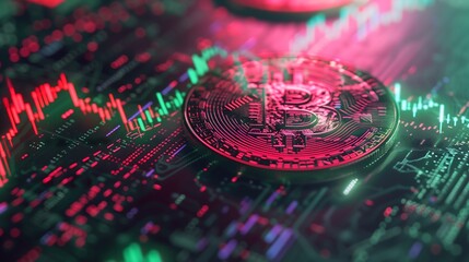 technology bitcoin background