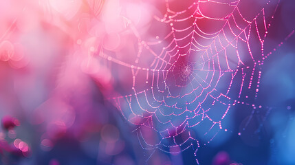 Gradient spider web