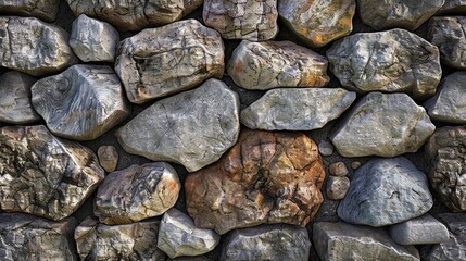 Poster - Stone backdrop