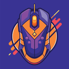 Poster - Gammer Mouse Vector