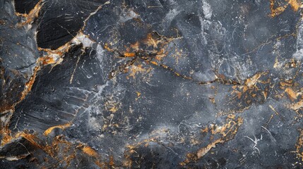 Poster - granite background with stone texture and surface banner