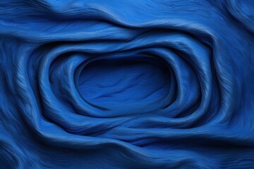 Canvas Print - Flowing blue abstract background