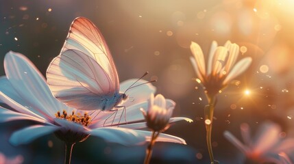 Butterfly on a flower