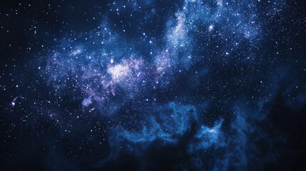 Wall Mural - starry night sky