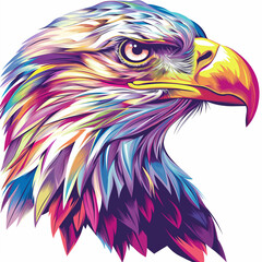 Eagle head for shirt design,eagle head for clothing design, eagle
