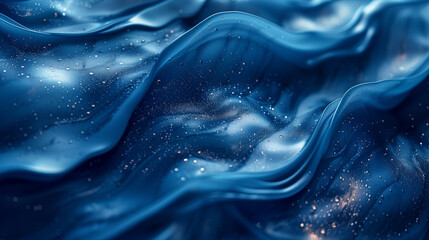 Wall Mural - From intense blue to deep black, associated with modernity and technology. Emotions: modernity, innovation