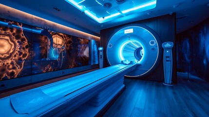 Poster - Futuristic Medical Room