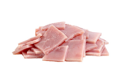 Sticker - Ham slices isolated