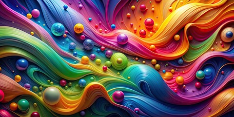 Poster - Vibrant and colorful abstract background, vibrant, colorful, abstract, backdrop, bright, texture, pattern, design, artistic