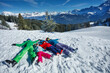 © Sergey Novikov - Family enjoying a snowy day, relaxing in stunning mountains