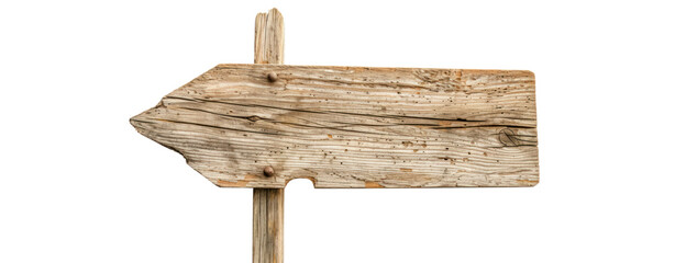 Wall Mural - different a piece of wood empty sign on transparent background