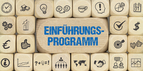 Wall Mural - Einführungsprogramm	