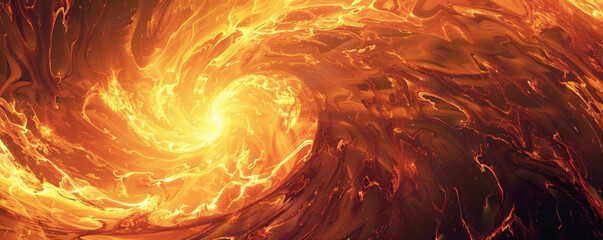 Wall Mural - A dynamic fire background with flames swirling in a vortex, creating a sense of motion and intensity.