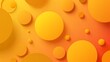© urdialex - bright orange abstract background with circles