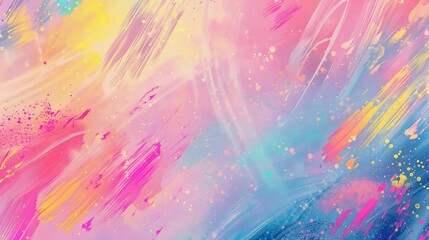  Energetic neon background with hidden Easter egg elements