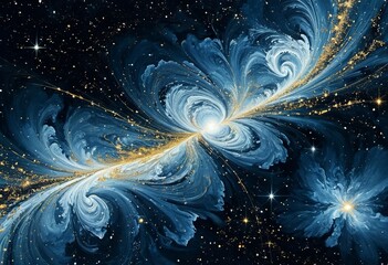 Poster - Galactic Elegance: Embracing the Beauty of the Cosmos