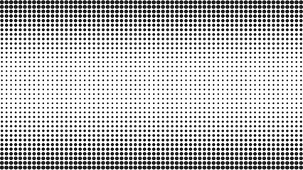 Retro halftone gradient background. Dot texture pop art style.