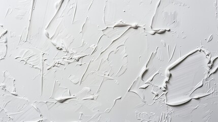 Wall Mural - Describe the clean simplicity of a white canvas texture.