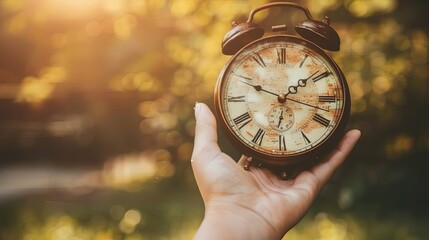 Poster - Explain the role of clocks in managing daily schedules and productivity.