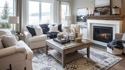 Poster - Share tips for creating a cozy and inviting living room in your house.