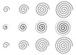 © Mockmenot - Set Line Art Spiral
