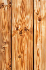 Poster - Close-up of natural wooden planks showcasing detailed grain, knots, and texture, offering a rustic and authentic visual appeal for various design projects.
