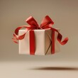 © lc design - Photo of gift box and red ribbon