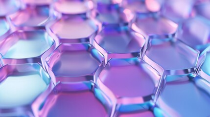 Poster - Innovation in health care and medicine patterns. Abstract geometric hexagons shape medicine and science backgrounds, illustration.