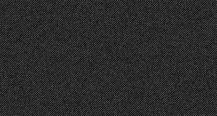 Black denim pattern texture vector illustration.