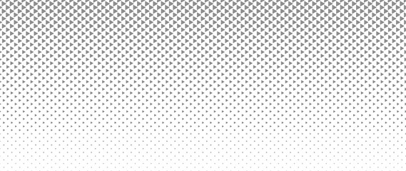Blended  black triangle dot on white for pattern and background,  Abstract geometric texture collection design. 