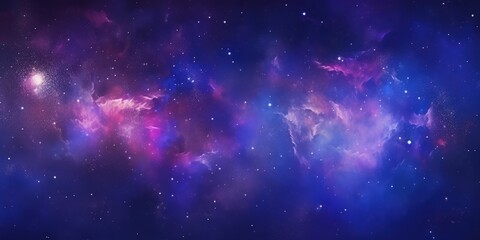 Wall Mural - Cosmic Nebula with Stars
