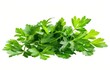 © AI Farm - Fresh parsley with flat leaves isolated on white background