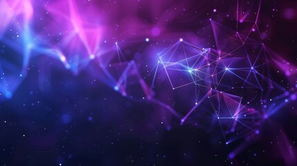 Poster - technology background digital. plexus connection abstract global network.
