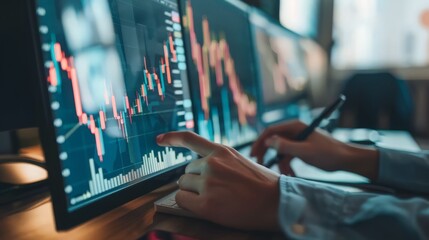 Poster - explore quantitative investing strategies utilizing mathematical models and data analysis to make in
