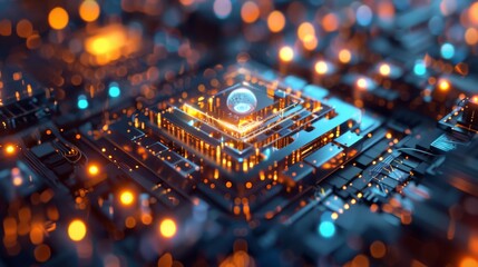 Poster - Explore the potential of quantum computing to transform business sectors like finance, logistics,