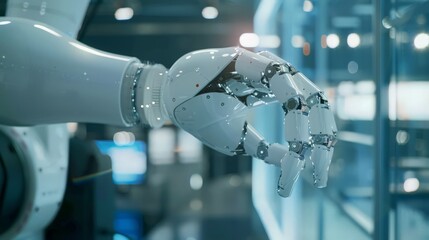 Aufkleber - Explore the role of artificial intelligence and machine learning in transforming global industries, from predictive maintenance
