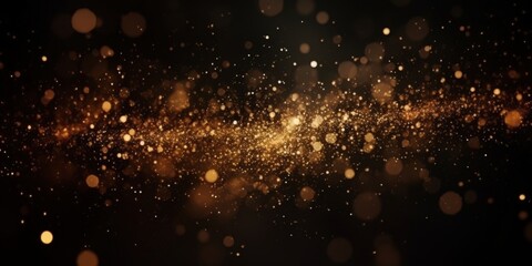 Wall Mural - Golden Sparkle Abstract