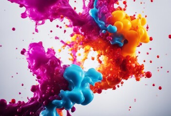 dripped ink splash background colours paint color water abstract mix