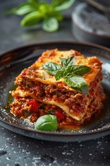 Wall Mural - Lasagna: Layers of Savory italian Perfection