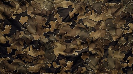 Camouflage pattern wallpaper