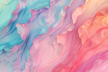 Close-up of colorful liquid painting