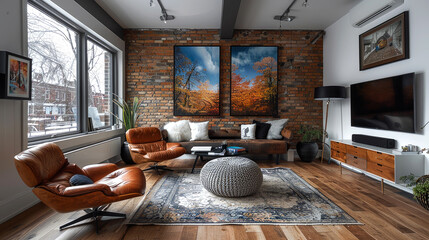 Wall Mural - decoration living room