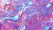 © OlScher - Abstract Iridescent Purple Liquid
