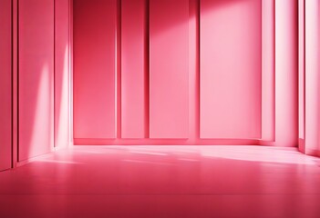Wall Mural - creative work abstract pink original summer light beautiful empty blank play background art space wa