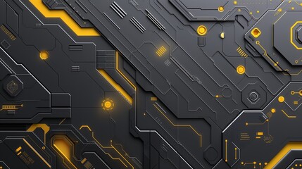 abstract structure circuit computer technology business background